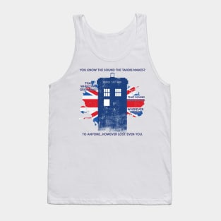 The Sound of the Tardis Tank Top